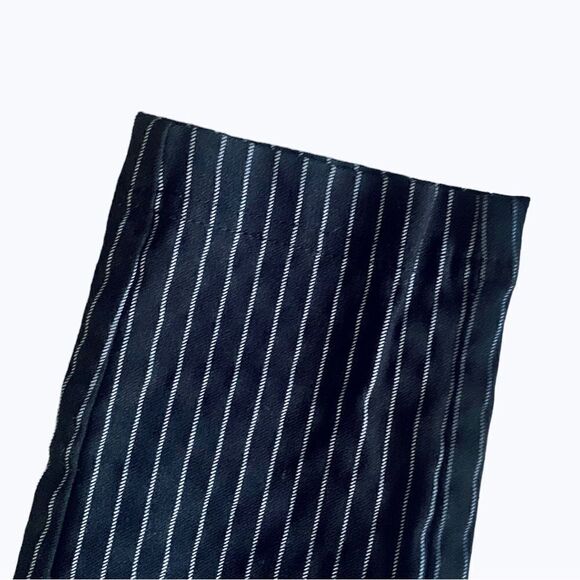 Who What Wear Black & White Pin Stripe Pull On Pants Size 2 - Picture 4 of 7
